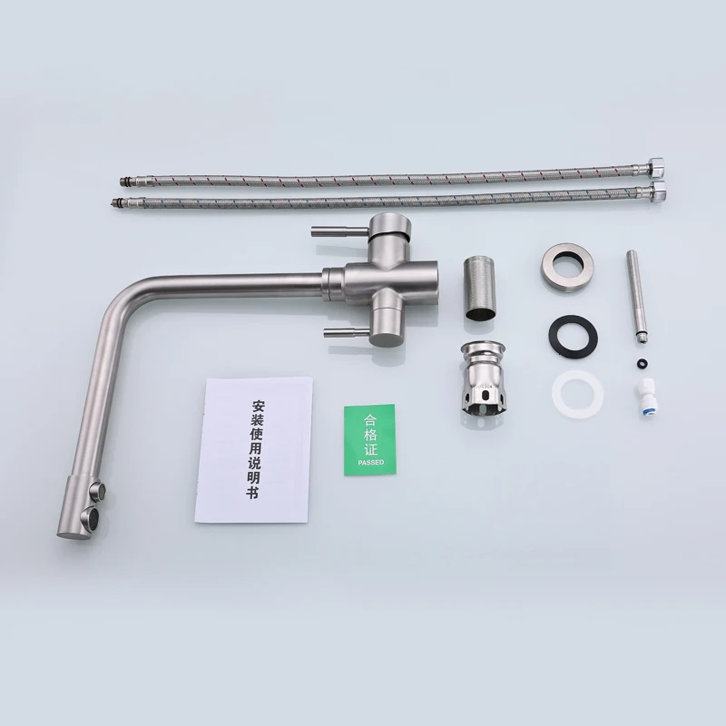 IVRICH Многофункциональный Waterfilter горячая холодная Кухня кран Нержавеющая сталь