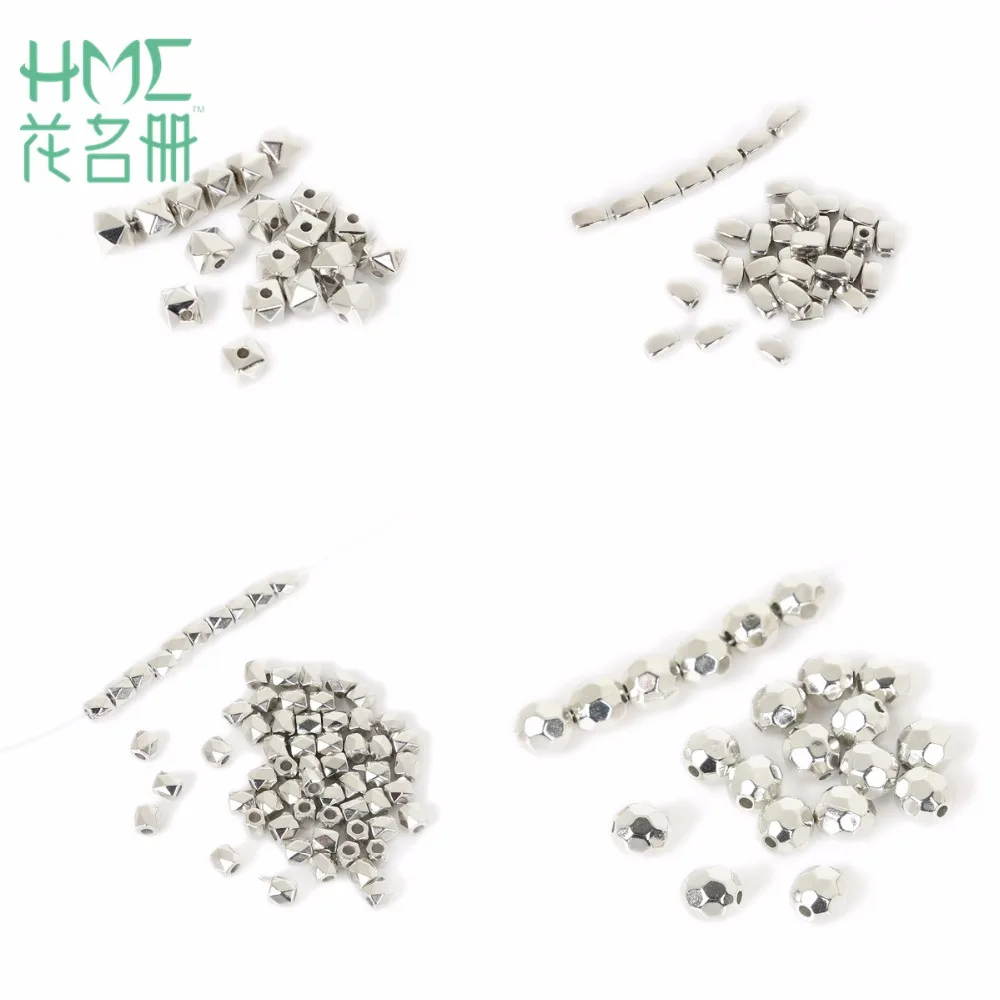 3/4/6/8 мм 100 500 шт. пластиковые бусины|beads loose|beads goldbeads for jewelry making |