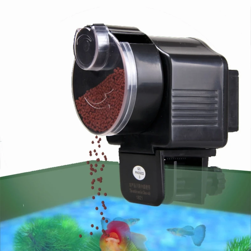 

Automatic Fish Tank Pond Food Feeder Feeding Timer Aquarium -US stock