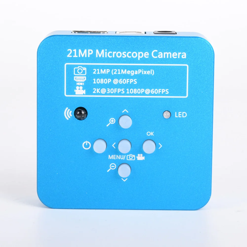 2K 21MP 1080P 60FPS HDMI USB промышленный цифровой видео микроскоп камера mikroskop kamera лупа для телефона PCB THT пайка