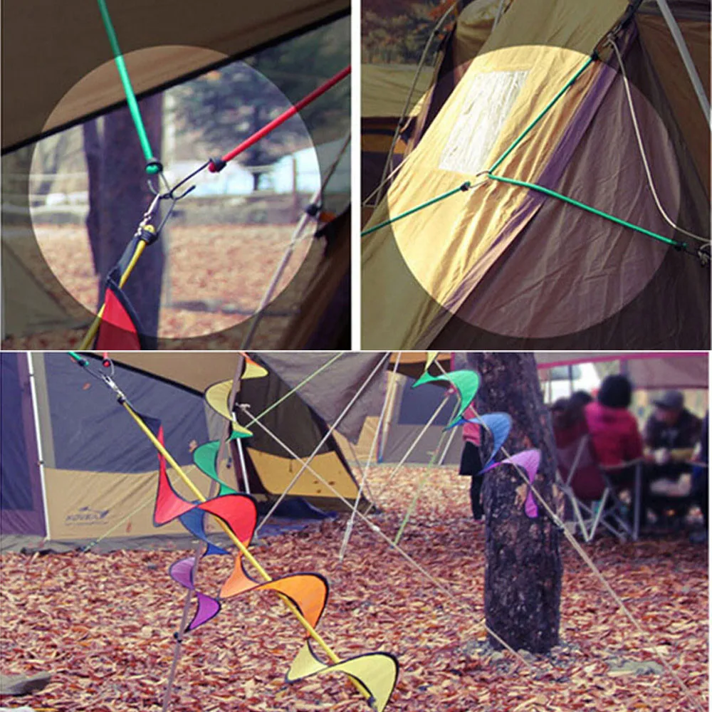 Уличная эластичная веревка для кемпинга многофункциональная Веревка на крючке