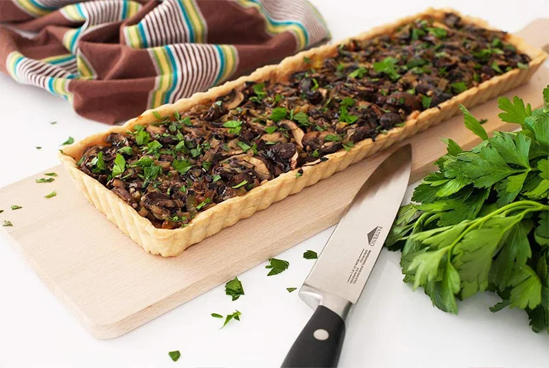 Рифленый пирог выпечки антипригарный съемный нижний инструмент quiche торт плесень