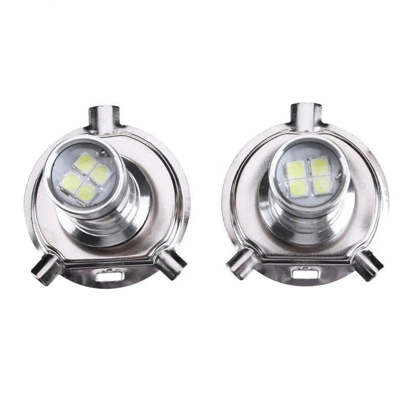 2 шт. высокомощный Led H4 Hb2 9003 лампа 100 Вт 20Led автомобильный противотуманный
