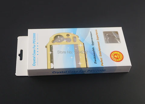 1 шт., прозрачный жесткий чехол, защитный чехол для Sony PlayStation Psvita PS Vita PSV 2000, кристалл, полный корпус
