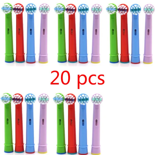 

Насадки для детской электрической зубной щетки Oral B EB-10A, 20 шт.