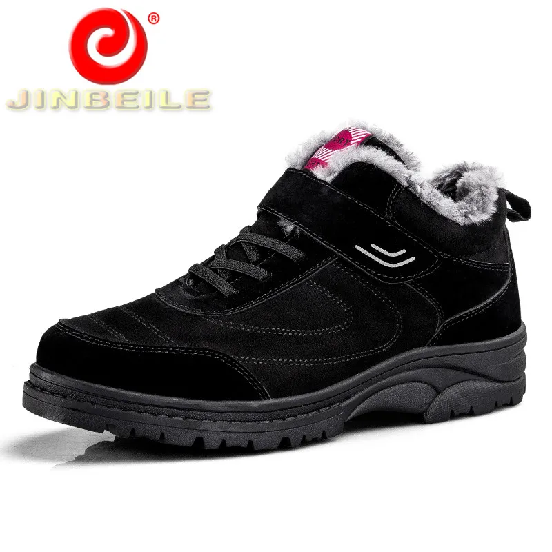JINBEILE Unisex Women Running Shoes High Quality Slip Resistant Sneakers Warm Winter Outdoor Sport Comfortable | Спорт и развлечения