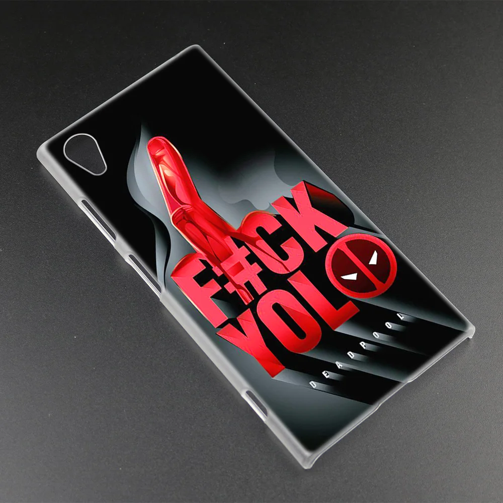 Модный чехол MLLSE Marvel Hero Deadpool для sony Xperia X XA XA1 XA2 Plus XA3 XZ XZ1 XZ2 XZ3 XZ4 Compact L1 L2 L3