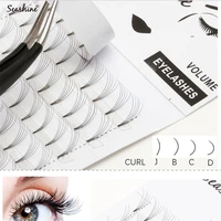 seashine premade fans makeup luxury lashes individual lashes pre fanned volume lashes eyelashes extension false eyelashes