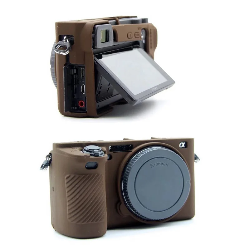 Sleeplion Мягкий силиконовый чехол Камера тела Защитная крышка для sony A6500 A6300