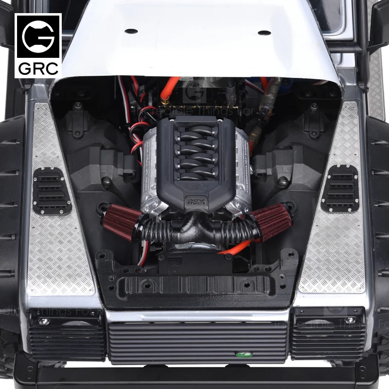 Комплект переднего мотора GRC TRX4 G2 с предредукторной коробкой модель V8 передним