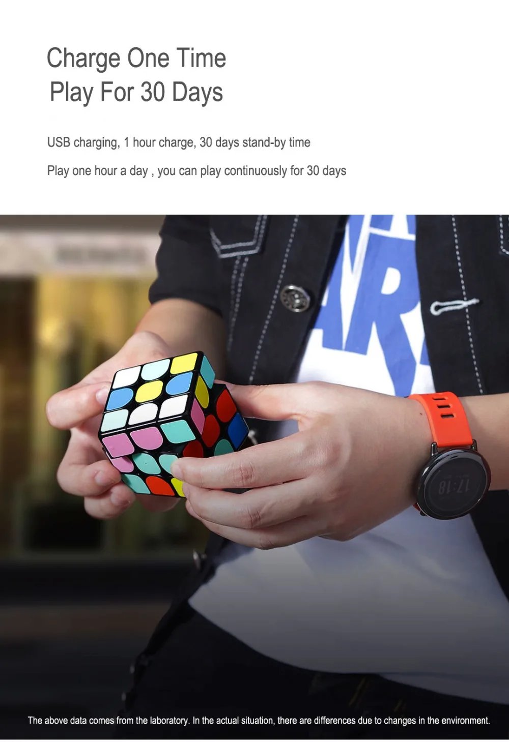 Xiaomi Giiker Super Rubik's Cube учитесь с веселым bluetooth-соединением распознавание идентификация интеллектуальная развивающая игрушка