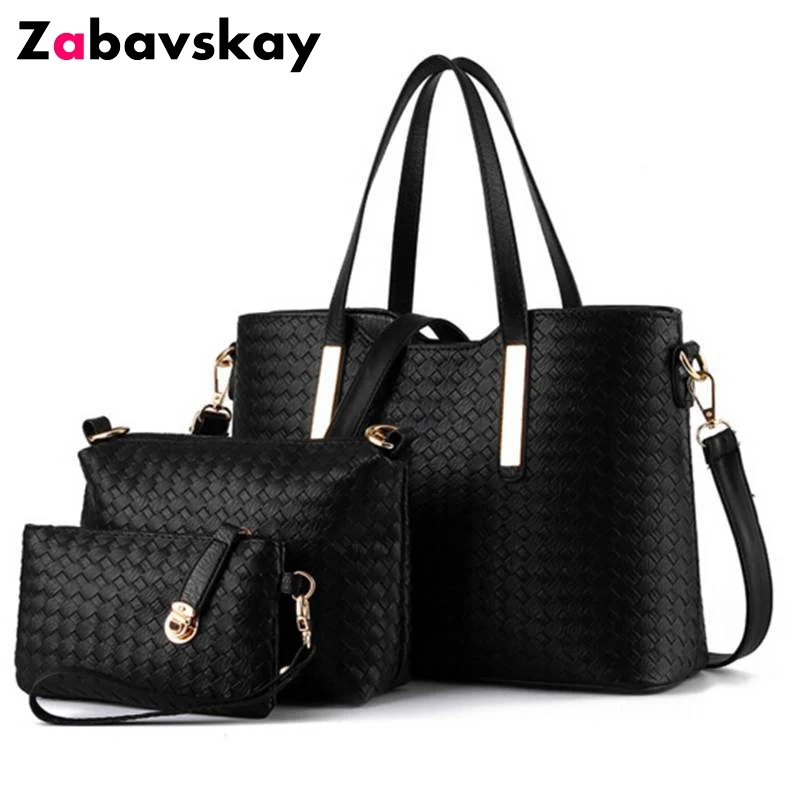 

famous designer luxury brands women bag set good quality medium women handbag set 2020 3pcs/set new women shoulder bag QT-117