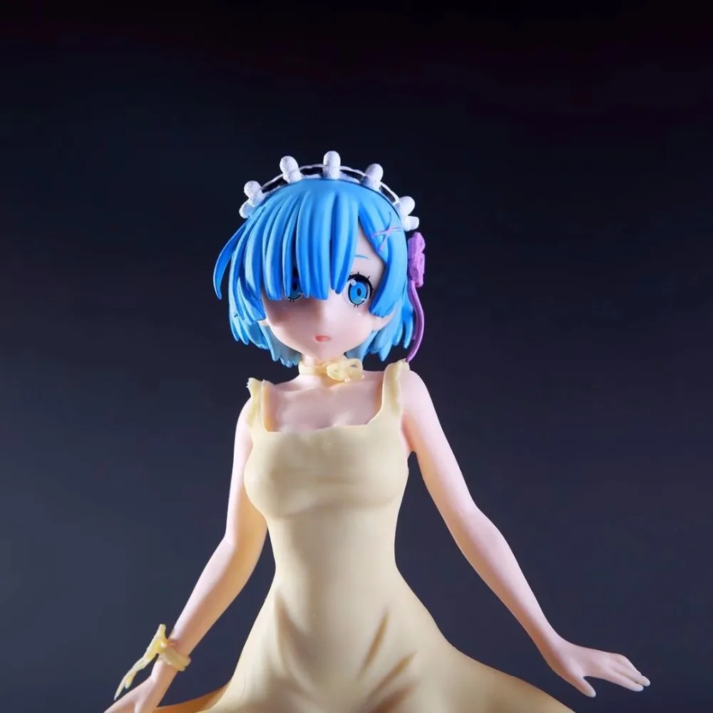Прозрачная экшн фигурка Rem из аниме Re: жизнь в другом мире милая Коллекционная