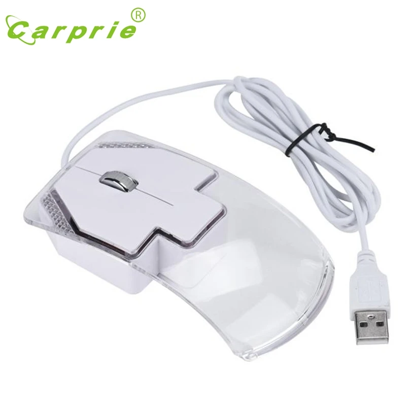 CARPRIE игровая эргономичная мышь 1600 DPI оптический USB светодиодный проводной мыши