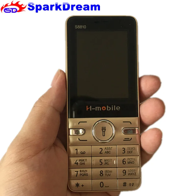 H mobile S8810 телефон Dual SIM основная большая клавиатура четырехдиапазонный пожилых