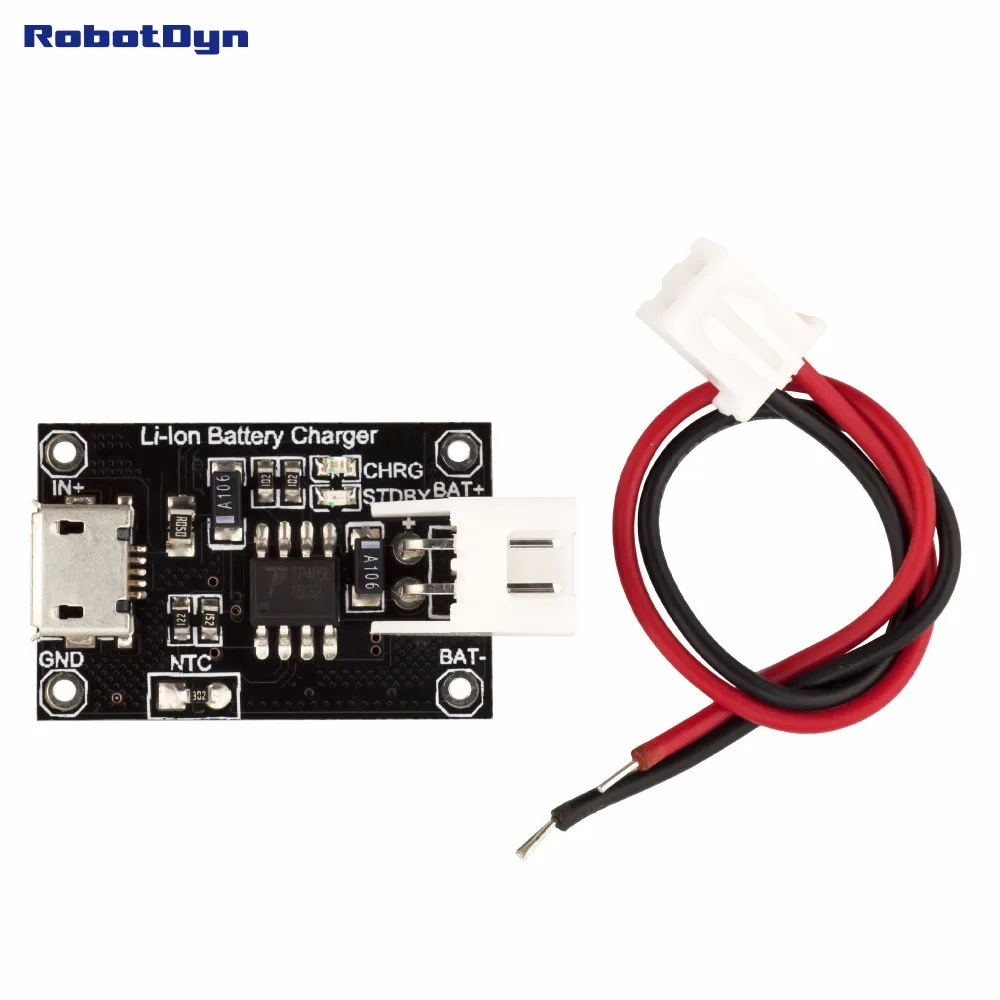 TP4056 MicroUSB 18650 литий-ионный аккумулятор зарядное устройство. 1A. С разъемом питания и кабелем, стандартными и защитными вариантами