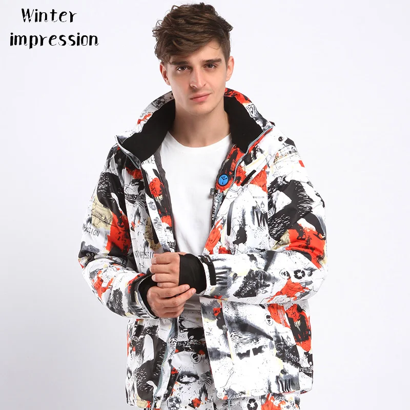 Бесплатная доставка зимние мужские лыжные костюмы куртка и штаны