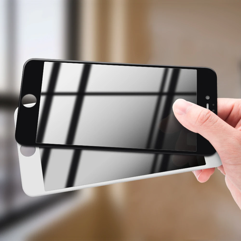 AIYOPEEN HD полноэкранная защита для iPhone 8, 7, 6, 6S plus, Защитное стекло для экрана с мягким краем, закаленное стекло для iPhone X