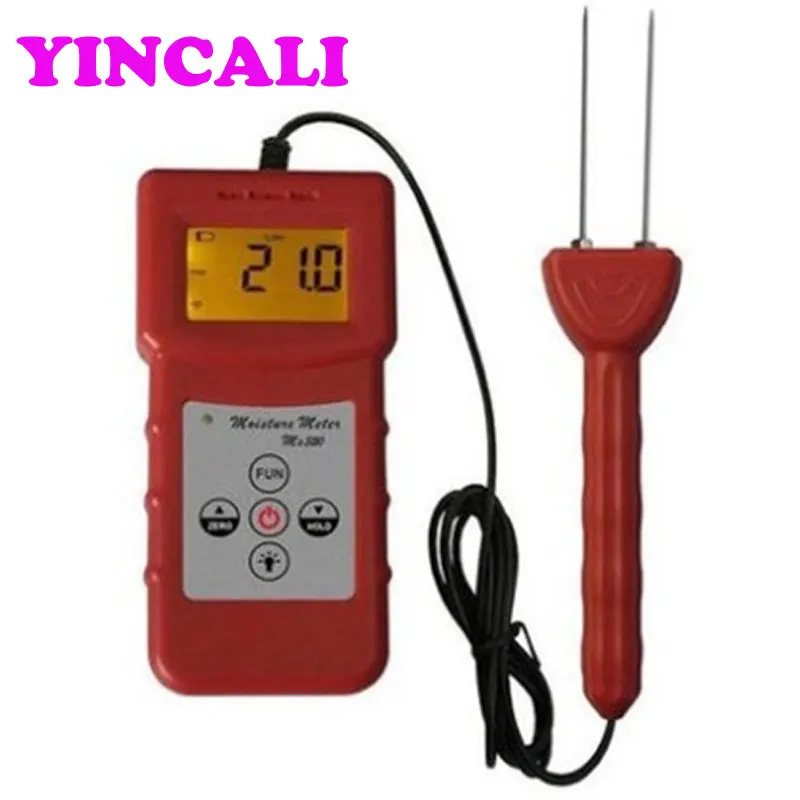 Высокоточный цифровой измеритель влажности табака MS320 стеблей тестер тюка для