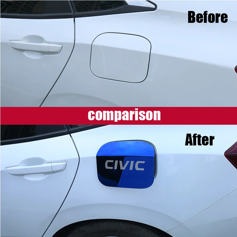 BACKAR автомобильный Стайлинг для Honda Civic 10 2016 2017 Модифицированная крышка из