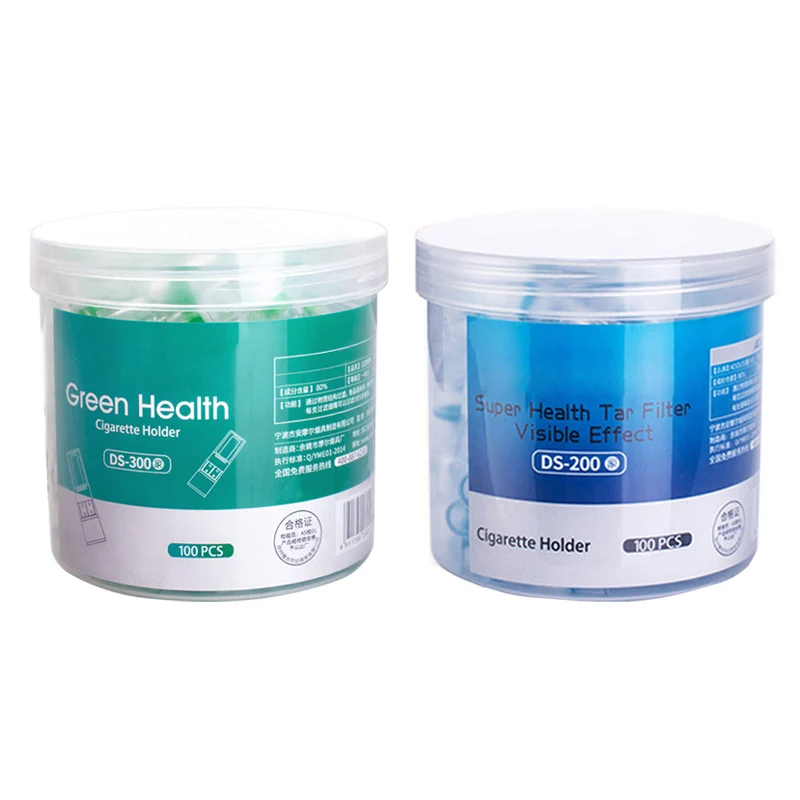 Горячее предложение 100 шт одноразовый фильтр для табачных сигарет курения