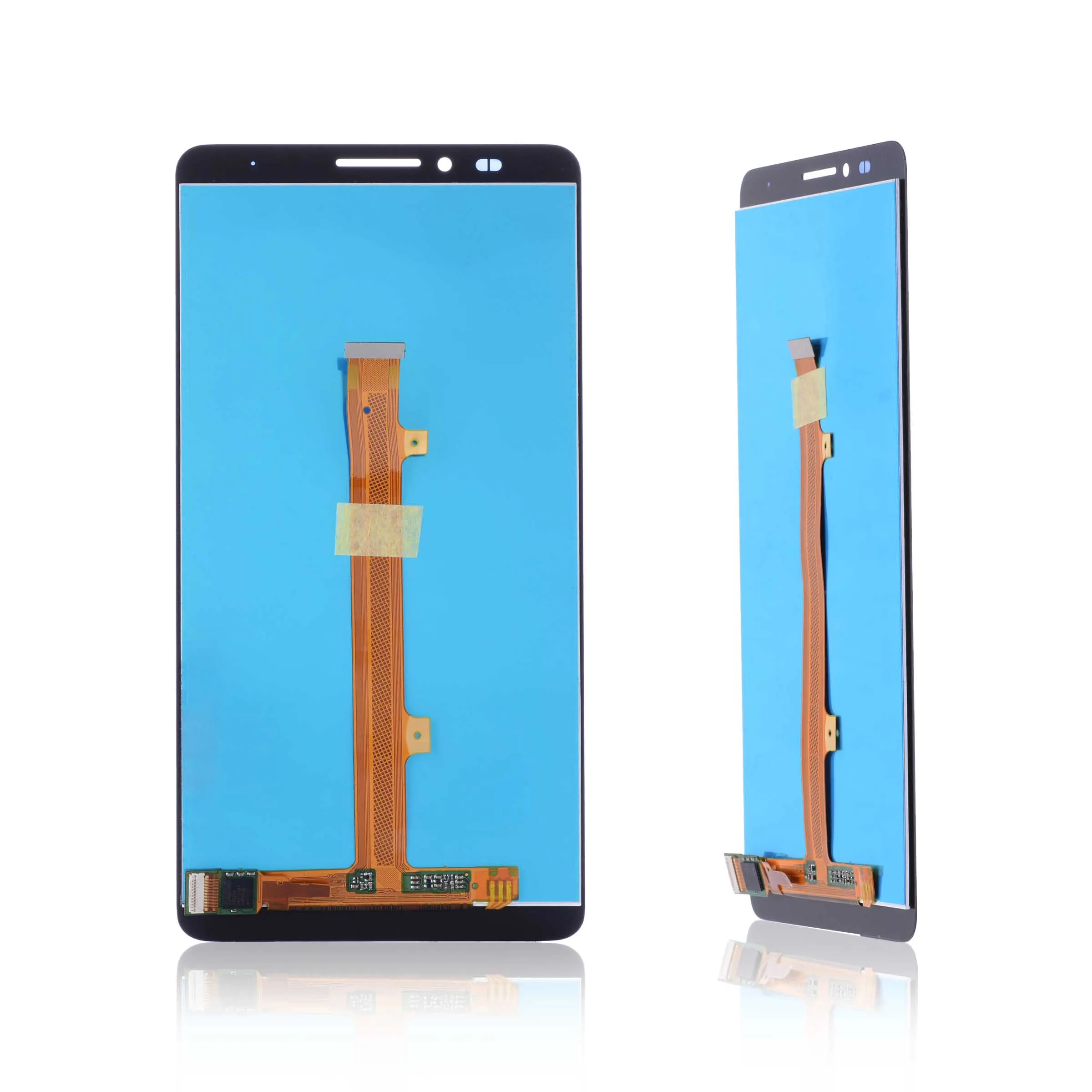 Дисплей для HUAWEI Mate 7 MT7-L09 LCD в сборе с тачскрином Оригинал 6.0'' белый золото