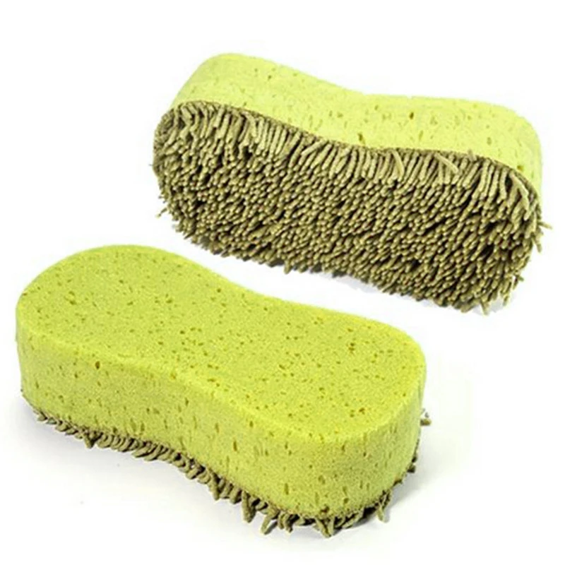 Практичная Чистящая моющая щетка из микрофибры кораллового цвета для авто новый