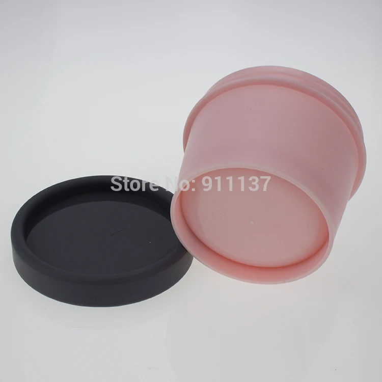 Недорогая круглая полипропиленовая пустая Косметическая банка 100 мл для крема