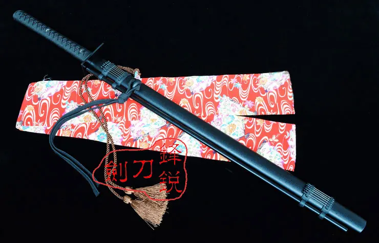 S3122 игра TENCHU IZAYOI дух AZUMA ниндзя меч черный клинок 41,8"