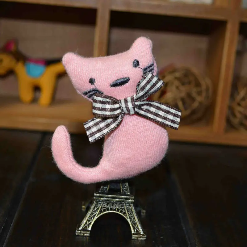 Детская Брошь с милым мультяшным котенком цветок отворот булавка бутоньерка для