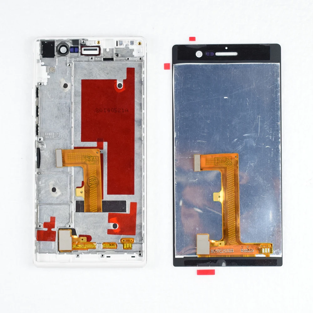 Новый экран без битых пикселей для Huawei P7 дисплей Ascend ЖК сенсорный дигитайзер с