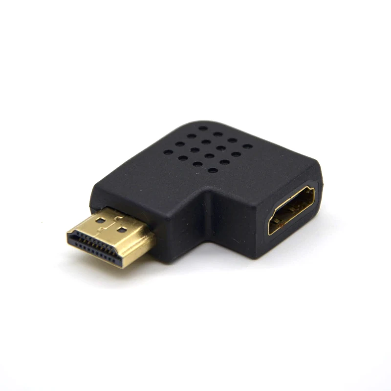 90 градусов HDMI муфта 1080 P соединитель мужчин и женщин M F удлинитель адаптер разъем