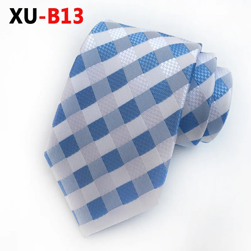 Новинка полиэстер жаккард 8 см галстук в полоску Деловой Повседневный для мужчин