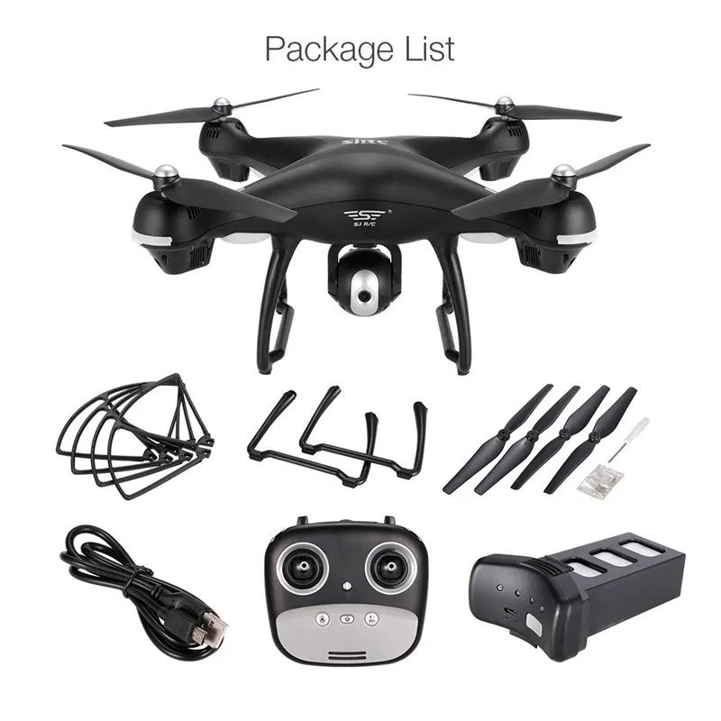 SJ/RC S70W 2 4 GHz GPS WiFi FPV Дрон с 720P широкоугольной HD камерой RC удержание высоты g-сенсор