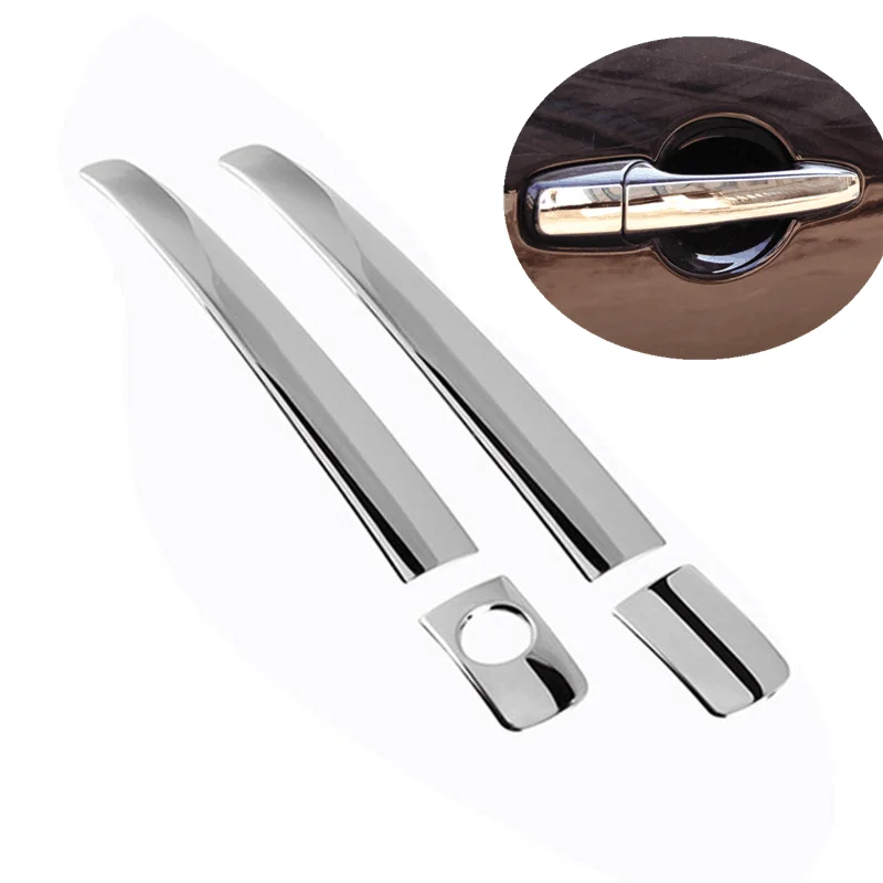 

For Ford Mustang 2005-2014 Stainless Steel Door Handle Cover Trim Shelby GT GT500 2006 2008 2010 2012 Car Sticker Car Styling