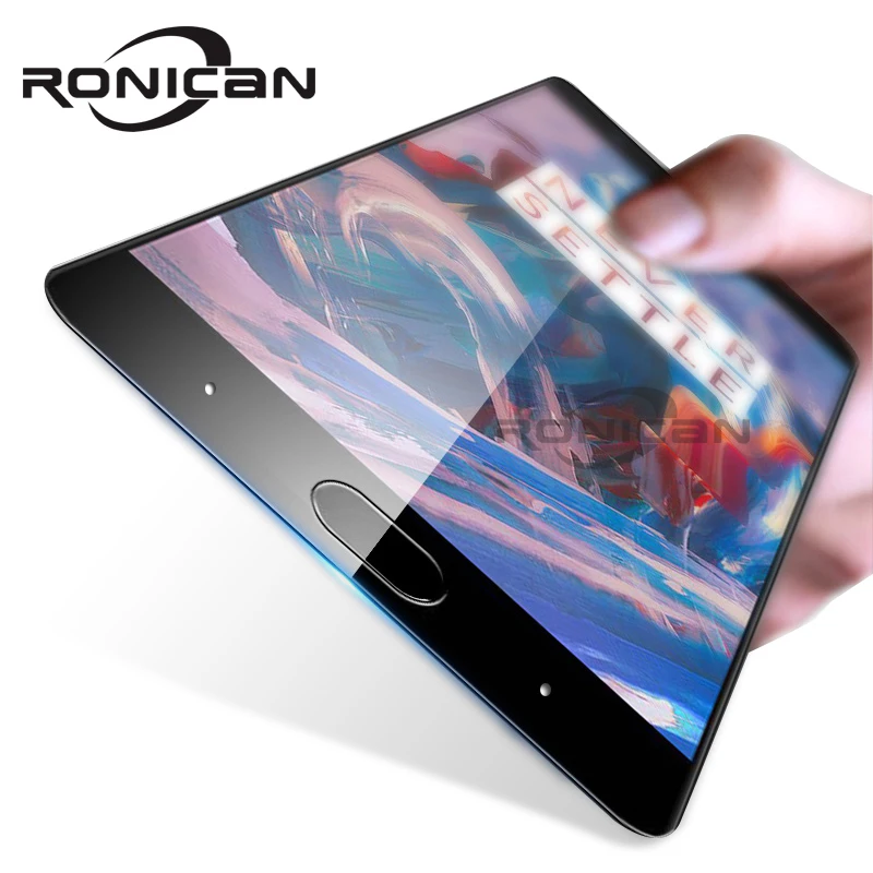 RONICAN Премиум Закаленное стекло для Oneplus 3T A3003 полная защита экрана OnePlus 3 5