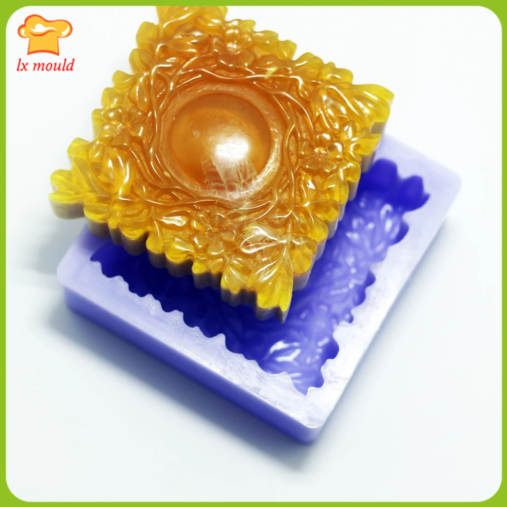 

Spent Manual Soap Mould Art Wax Soft Silicone Rubber Mold