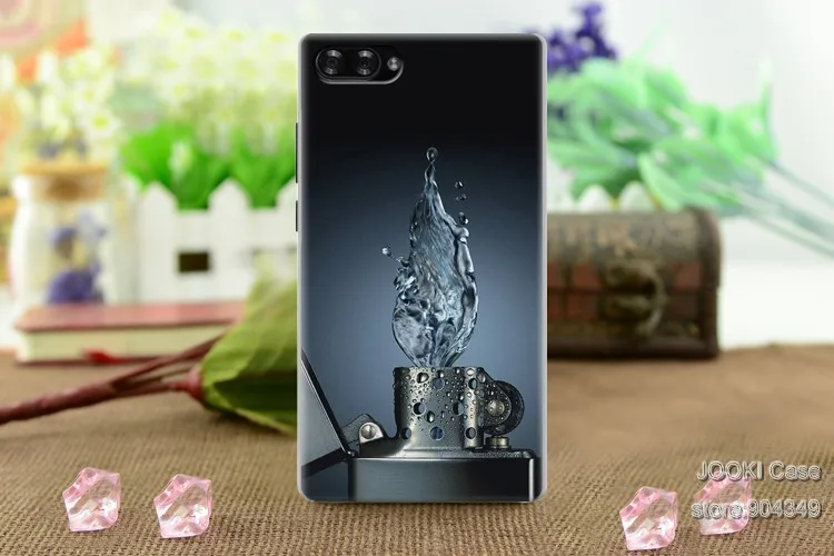 JOOKI чехол Bluboo S1 чехол пластиковый защитный чехол s для Fundas Bluboo S1 Чехлы Прозрачная Тонкая задняя крышка милый розовый узор