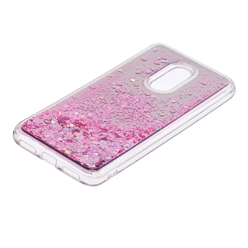 For Fundas Xiaomi Redmi 5 Plus Case Cover 5Plus Glitter Dynamic Liquid TPU Xiaome Xiami Silicone |