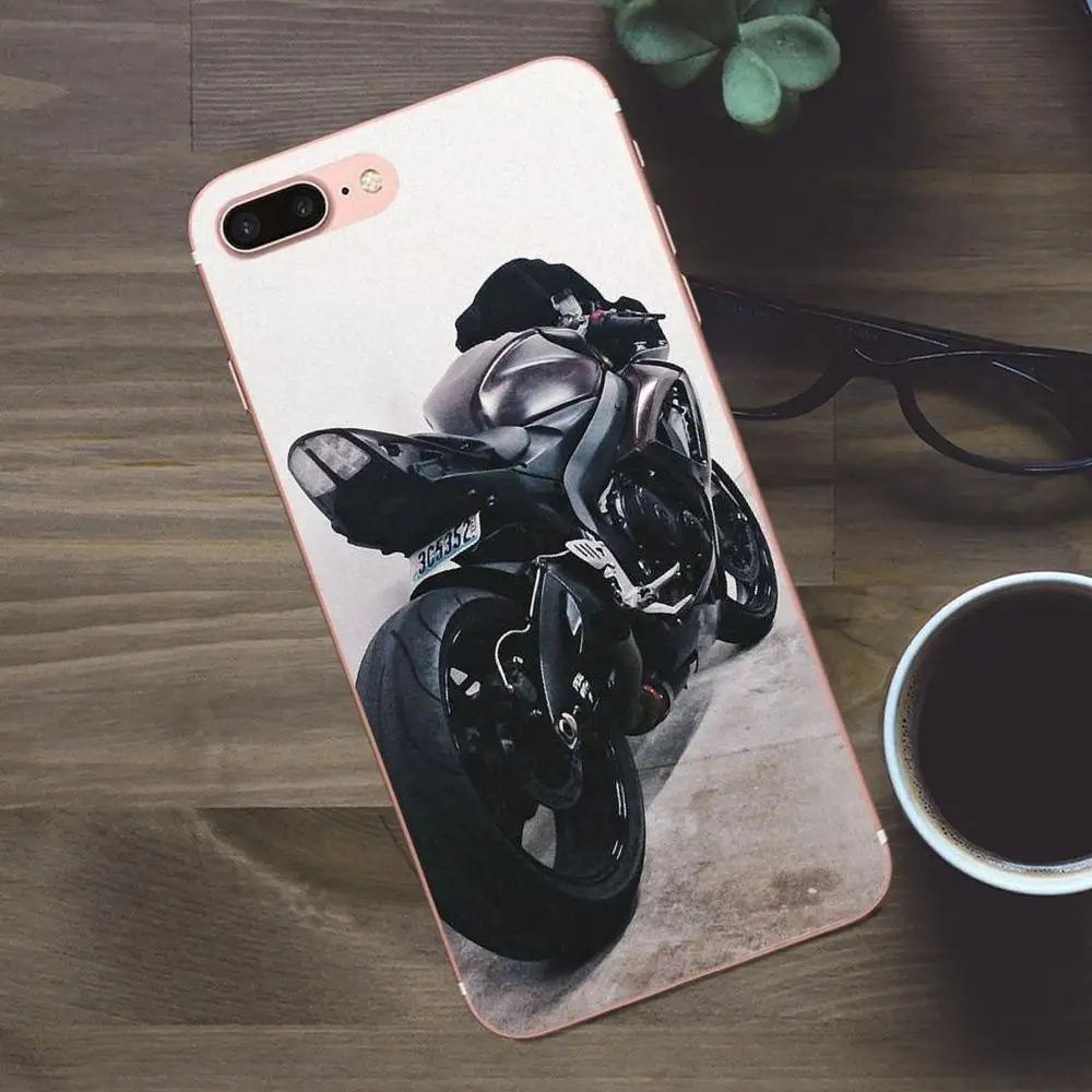 Спортивный мотоцикл Bixedx Kawasaki Ninja Zx R для Huawei G8 Honor 5C 5X 6 6X 7 8 9 Y5II Mate P7 P8 P9 P10 P20 Lite Plus 2017 |