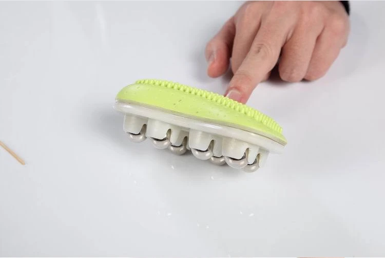 Электронный косметический Массажер для кожи Usb тепловой мяч с рисунками из