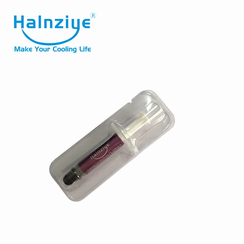 

Halnziye HY880 high performance silicone thermal compound heatsink thermal paste/ grease for cpu gpu led light