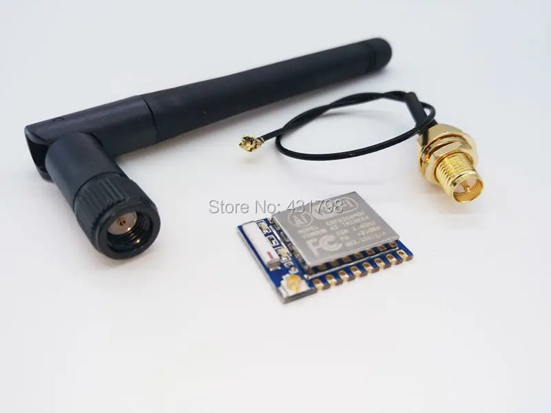 Серия ESP8266 модуль Wi-Fi с усилением 3 дБи антенной функцией усиления | Обустройство
