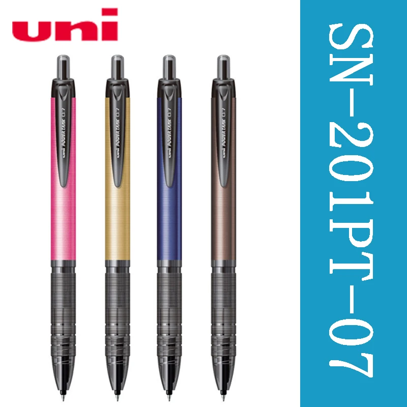 

1pcs Uni Power Tank 0.7mm Ballpoint Pen SN-201PT-07 4colors available for school office PowerTank Pressure 3000Pa All-weather