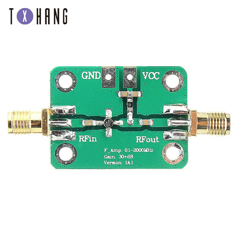 2000 МГц широкополосный радиочастотный малошумный усилитель LNA усиление: 30 дБ
