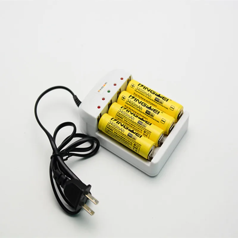 10 шт./лот 18650/26650 отсекающее зарядное устройство nimh/щелочные/железо фосфат литий-ионный/5/7