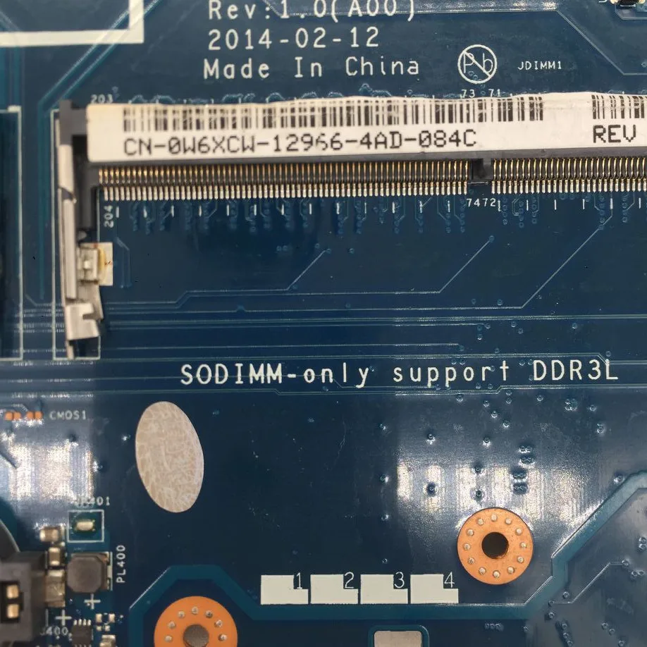 CN-01CFYT 01CFYT CN-0W6XCW 0W6XCW W6XCW VBW11 LA-9984P With SR16Q I3-4010U CPU FOR DELL 3737 5737 Laptop Motherboard 100% Tested |