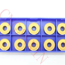 10 шт. CNGANXIN RCMX2006MO YBC251 CNC уход за кожей лица фрезы твердосплавные вставки для Сталь