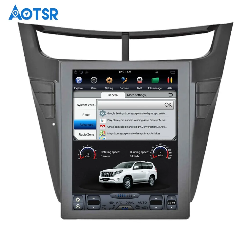 Мультимедийная лента Tesla для CHEVROLET Sail 2015 2016 2017 2018 Android 6 0 без DVD плеера с GPS