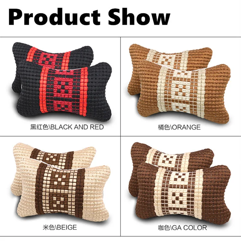 Новая весенняя Автомобильная подушка автомобильные чехлы на спинку сиденья для